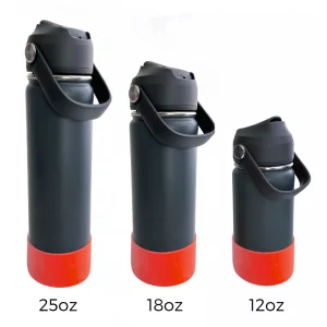 Bouteille d'eau personnalisée rouge