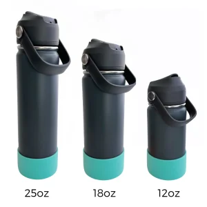 Bouteille d'eau personnalisée turquoise