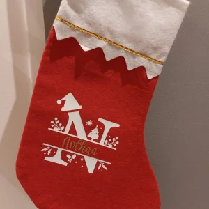 Chaussette de Noël personnalisée