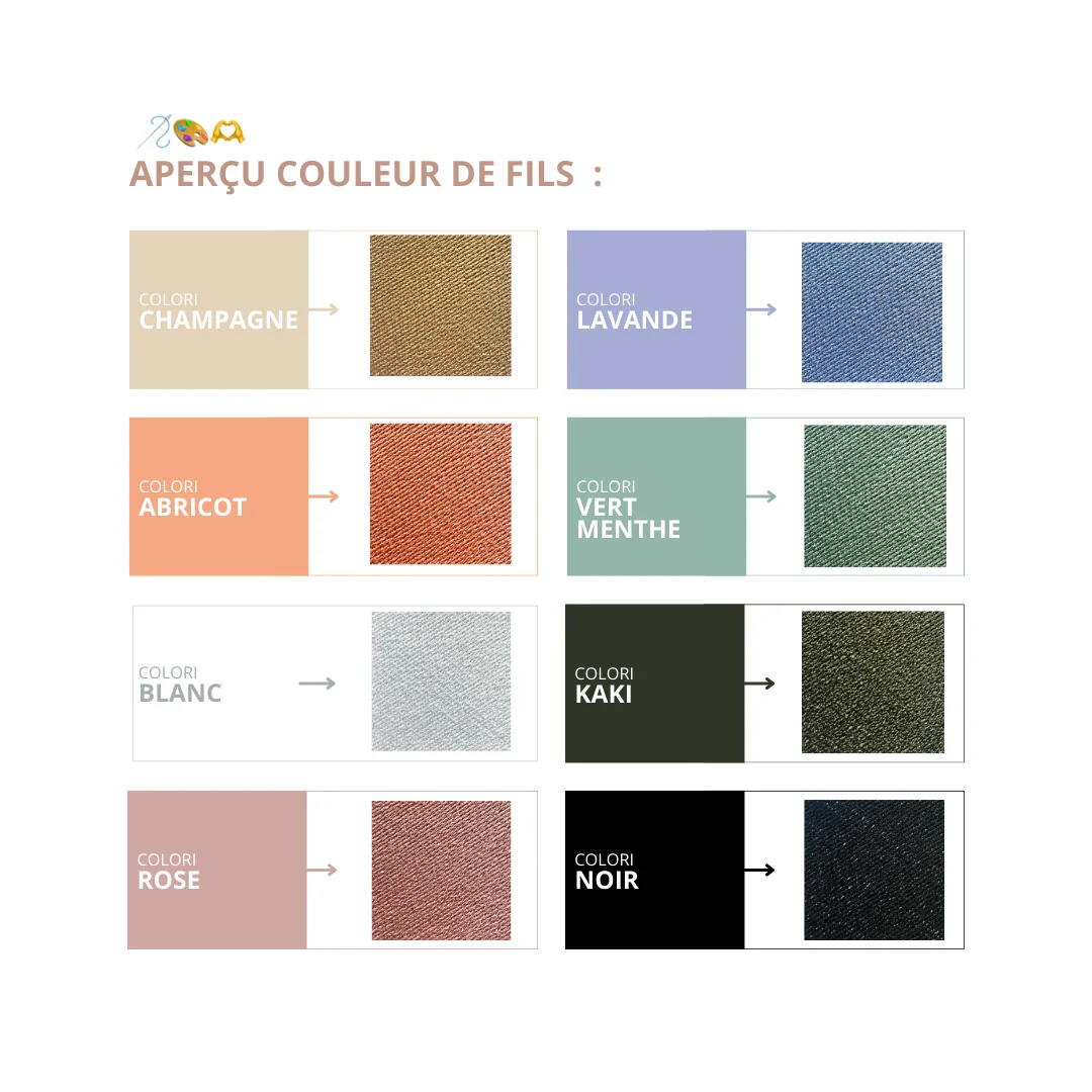 Duo broderies belle-maman & bébé d'amour – Image 4