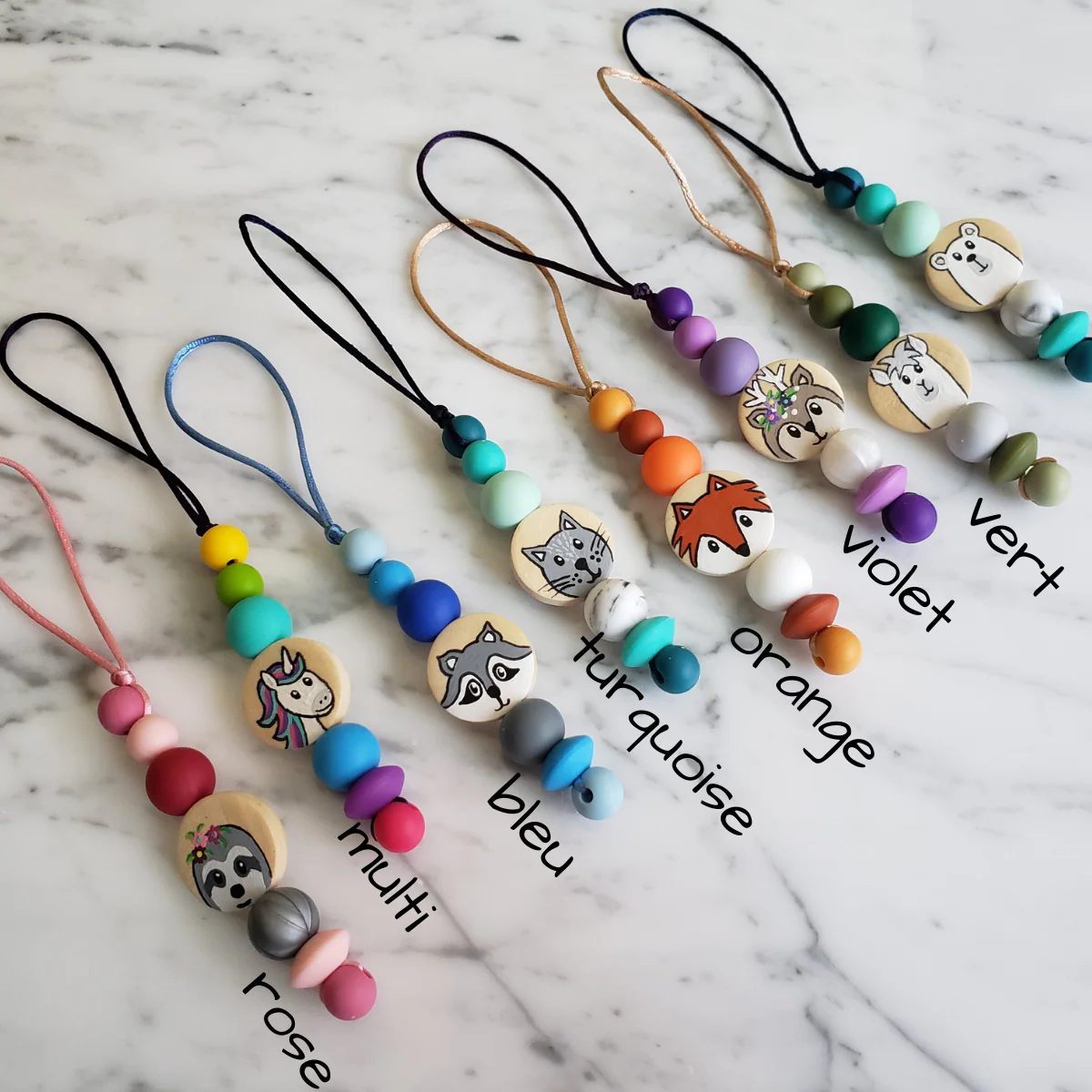 Identificateur KOALA, tirette à fermeture éclair, sac d'école, étui à crayons – Image 4