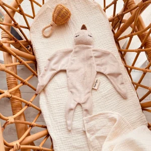 Lisette L'hirondelle  - Doudou Hirondelle personnalisable -  Minky Latte
