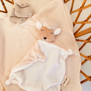 Léon le Mouton -Doudou Mouton personnalisable