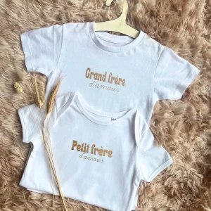 Duo broderies frères & sœurs