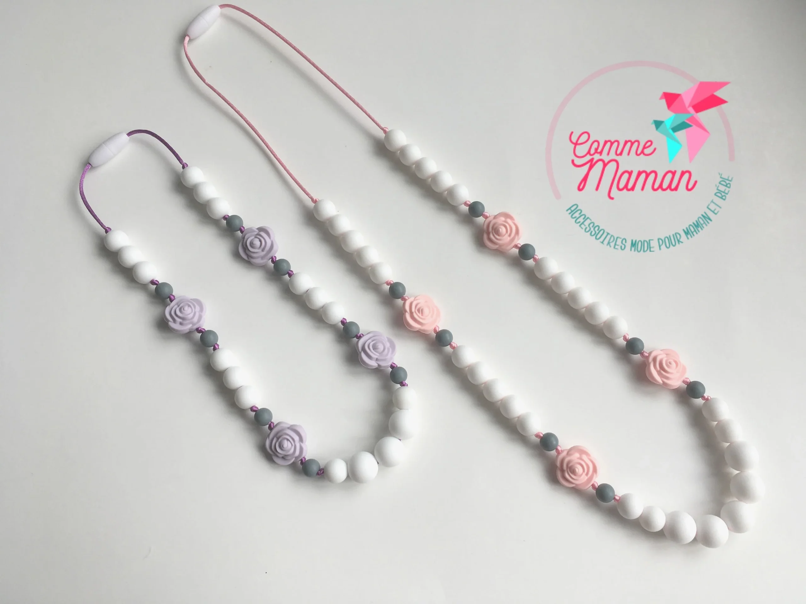 Collier d'allaitement DAISY, collier de dentition, portage, fleurs – Image 5