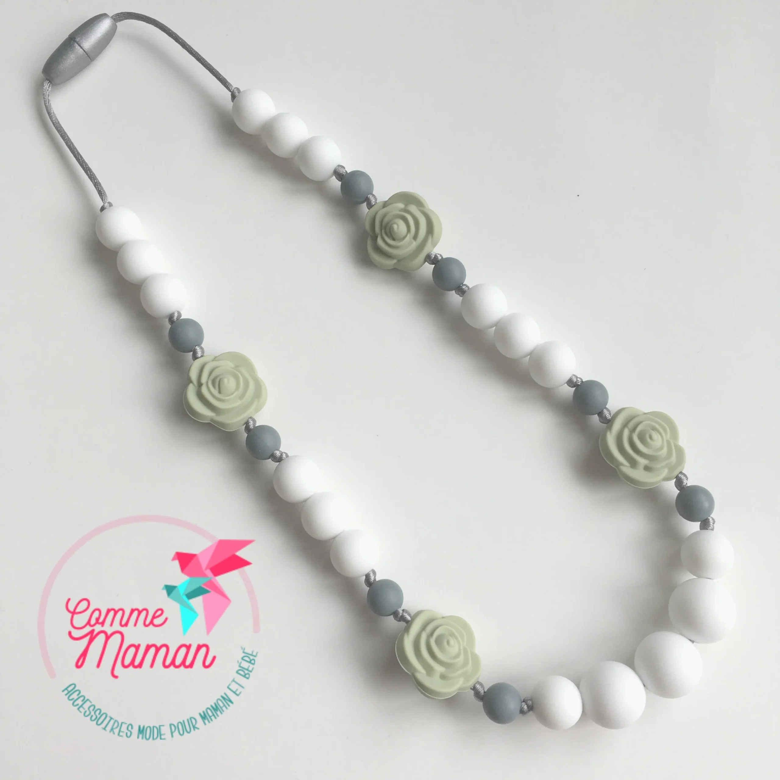 Collier d'allaitement DAISY, collier de dentition, portage, fleurs – Image 8