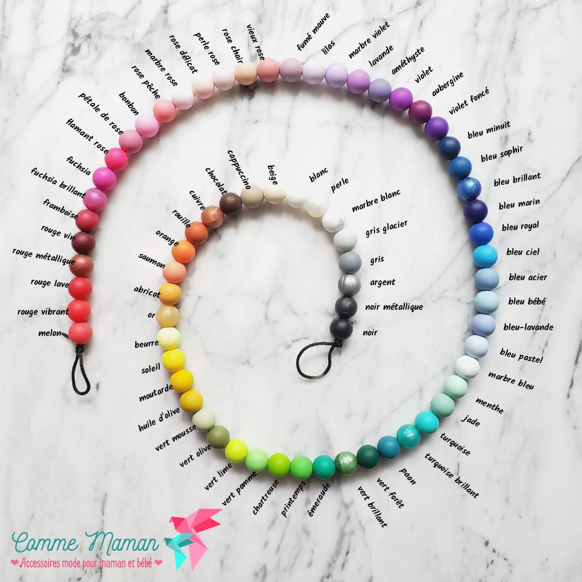 Attache-suce MONOGRAMME, 71 CHOIX de COULEURS, peint à la main, modèle LÉNA, cadeau de shower – Image 5