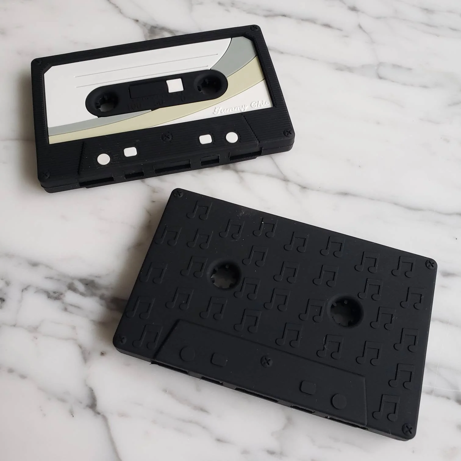 Jouet de dentition CASSETTE, accessoire de dentition en silicone alimentaire, jouet à mordiller, poussée dentaire, cadeau de shower – Image 2