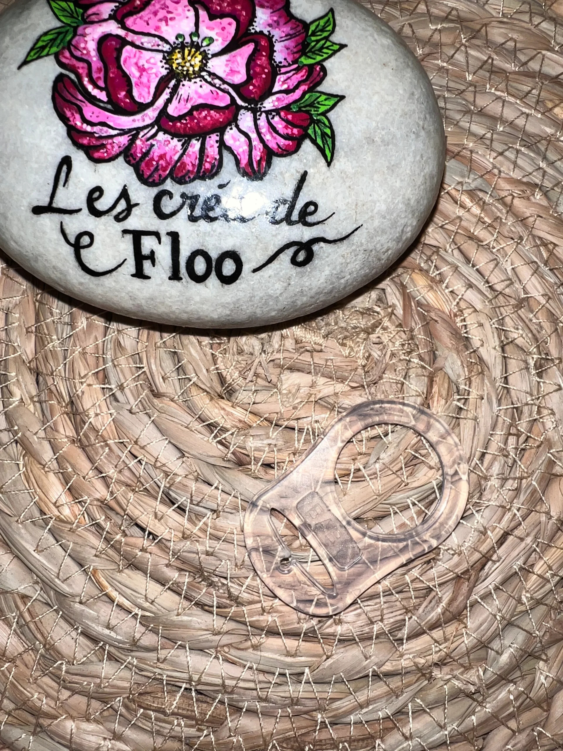 Attache tétine personnalisée anneau – Image 2