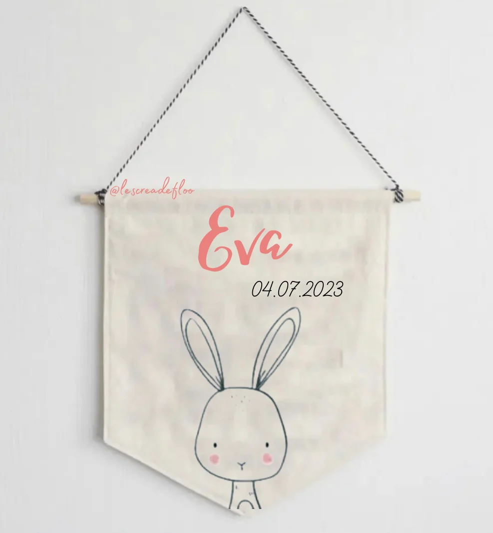 Fanion décoration chambre, naissance – Image 4