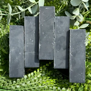 Pack de 05 savons - charbon activé