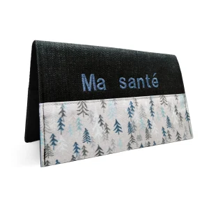 Protège carnet de santé personnalisé Lolikö Sapin d’hiver