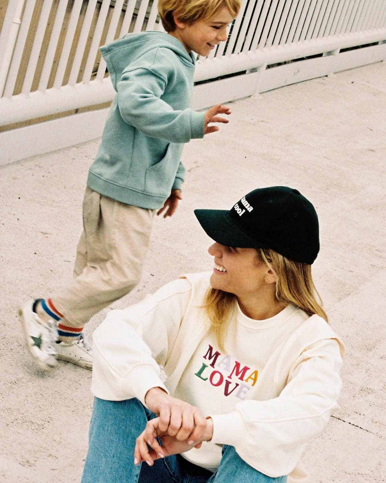 Le sweat Club Mama love en coton bio - crème – Image 7