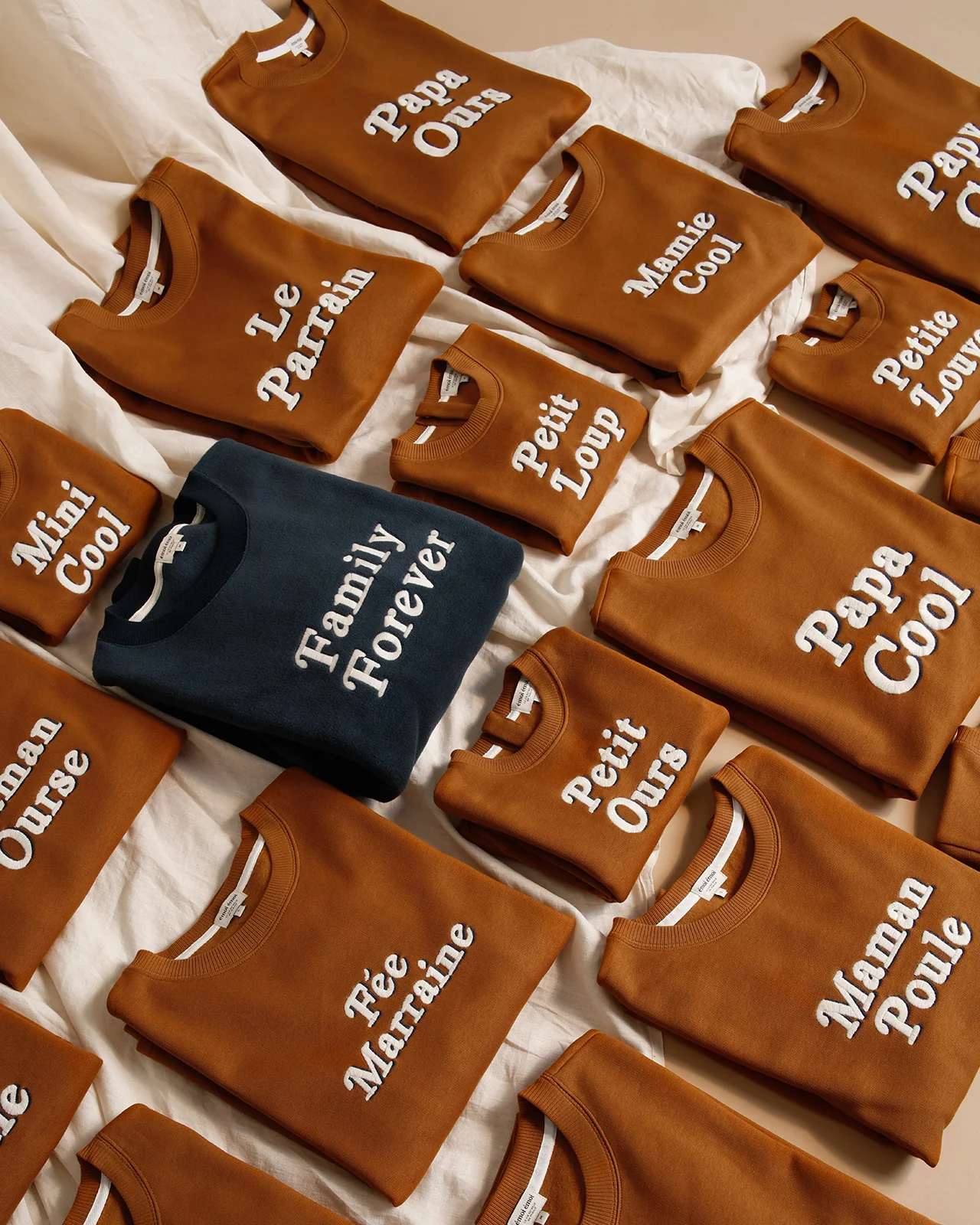 Le sweat Papa ours en coton bio - caramel – Image 7