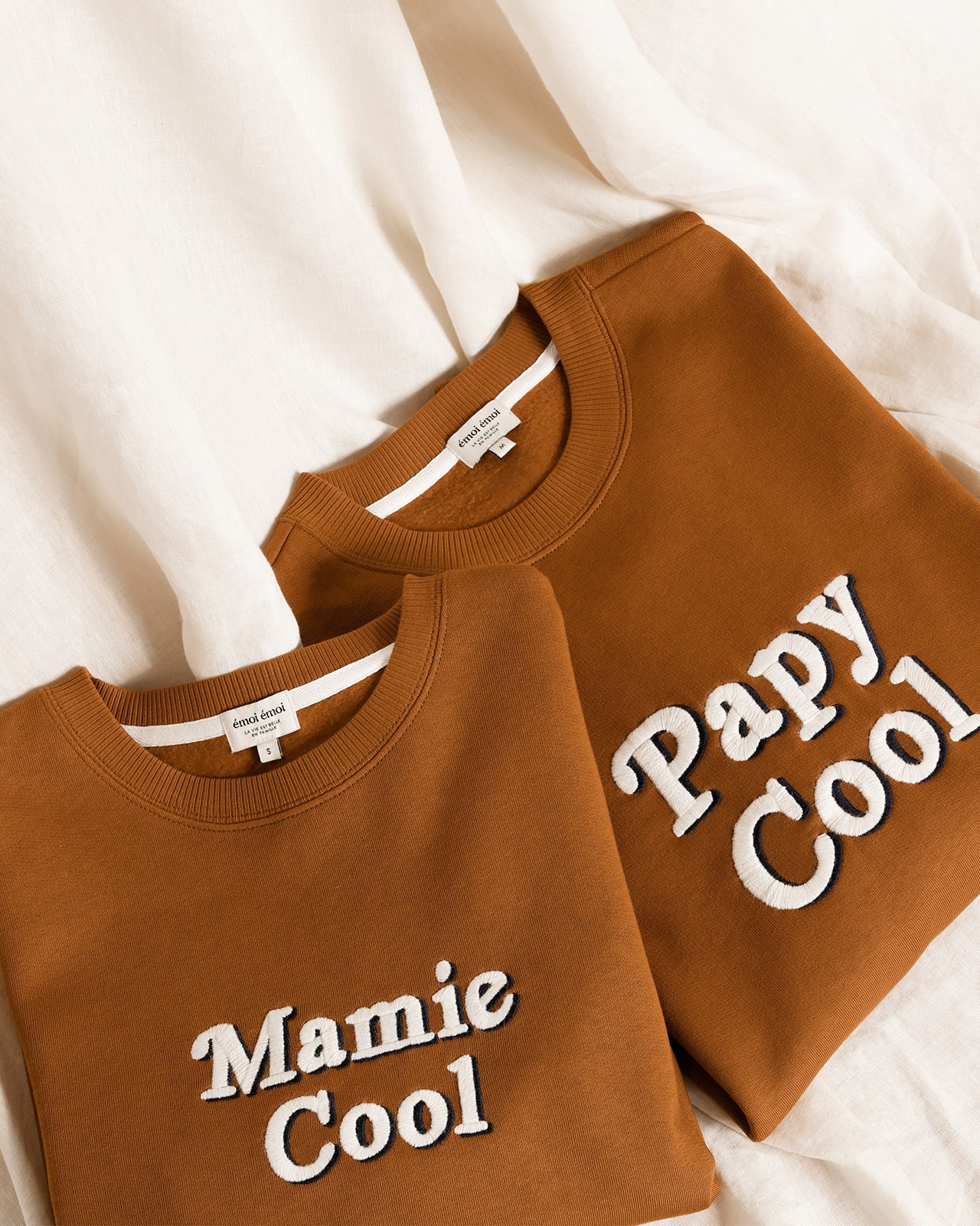 Le sweat Papy cool en coton bio - caramel – Image 5