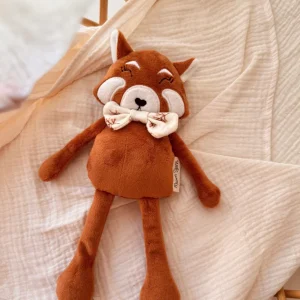 Peluche Panda Roux personnalisable - Robin le Panda Roux - Minky Roux