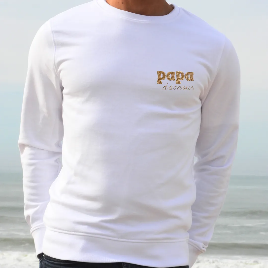 Duo broderies papa & bébé d'amour – Image 3