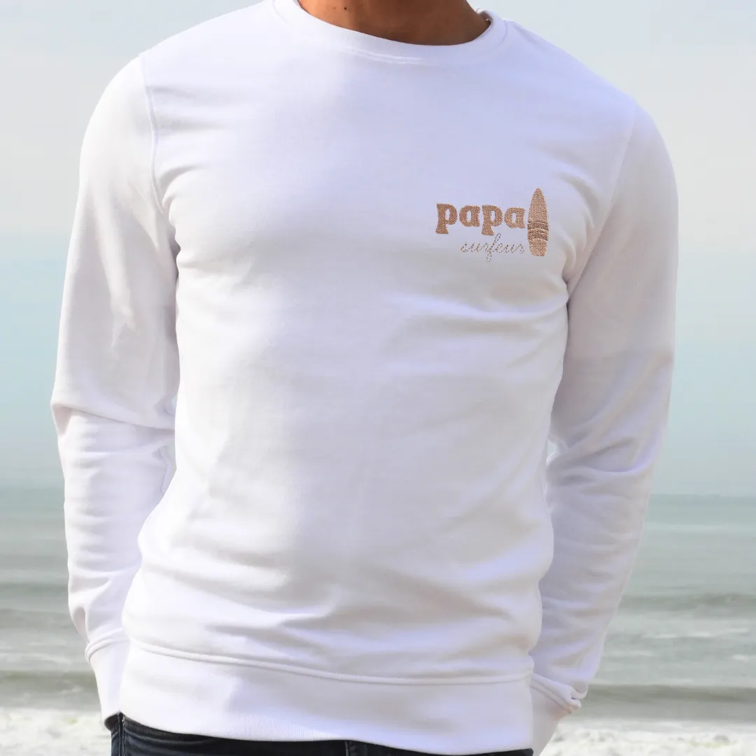 Duo broderies papa & bébé surfeur – Image 4