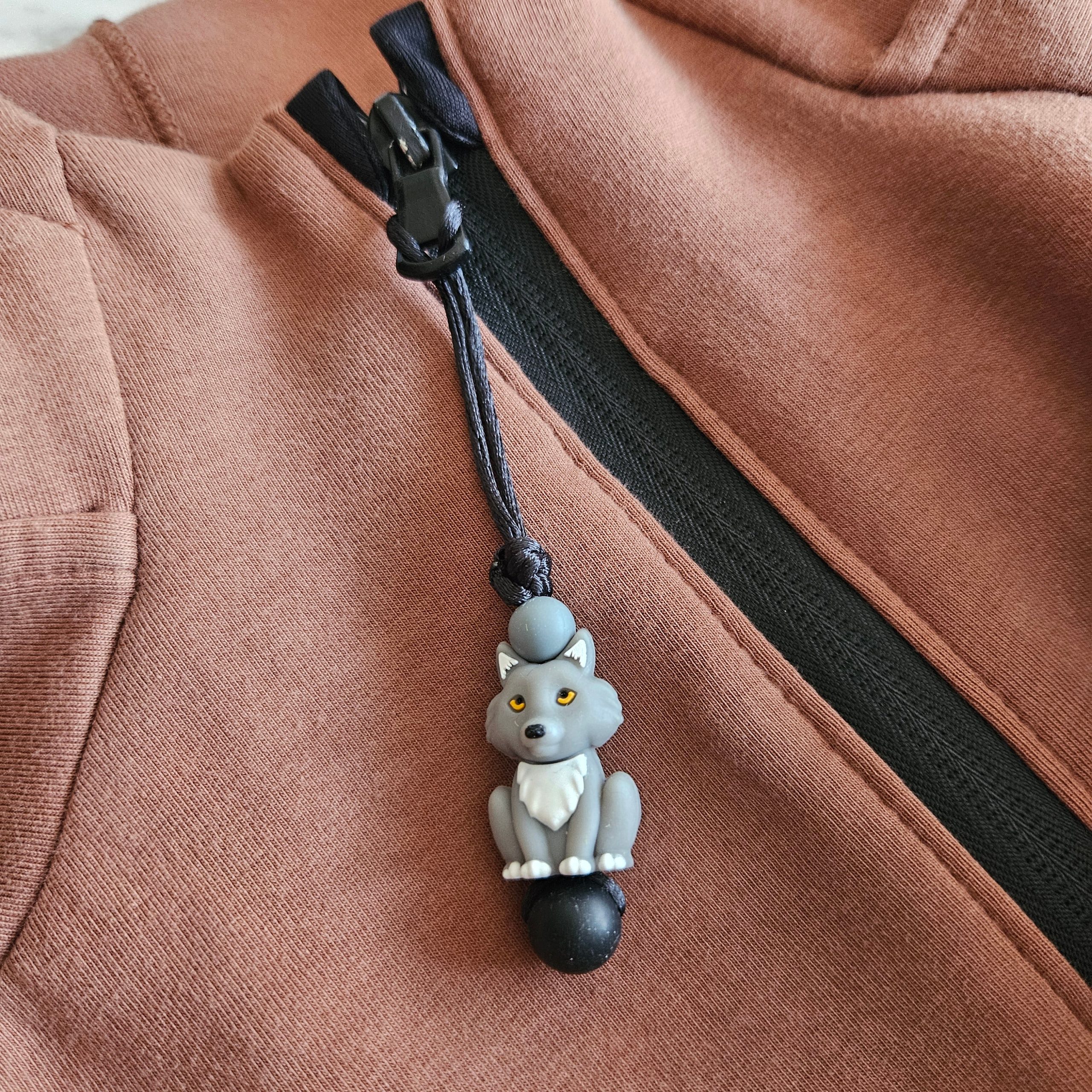 Tirette LOUP 3D pour fermeture éclair, zipette, ami-zip – Image 2