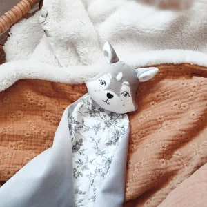 Doudou husky disponible -  grand modèle