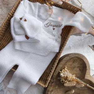 Ensemble Cache Cœur - Prénom