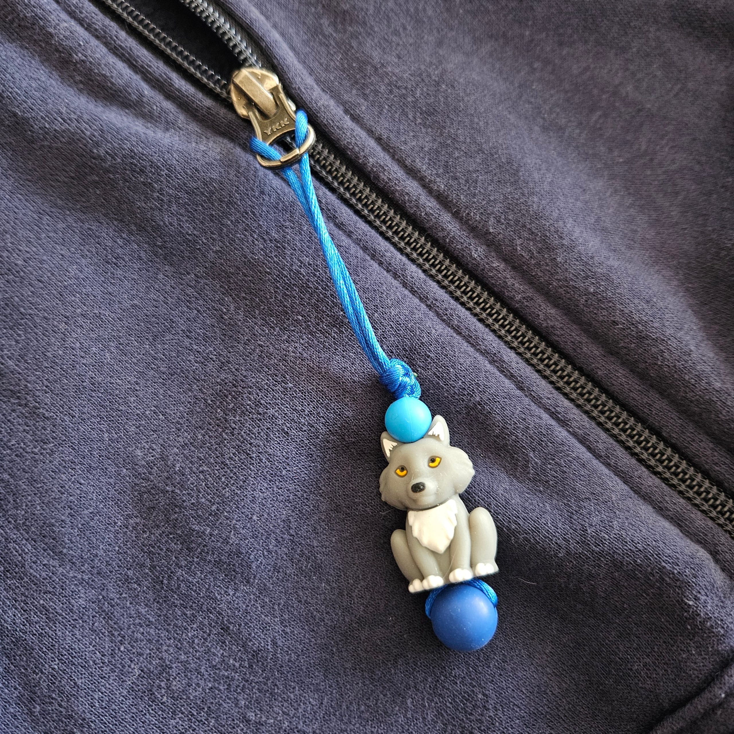 Tirette LOUP 3D pour fermeture éclair, zipette, ami-zip – Image 3