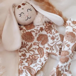 Doudou lapin écru - modèle Sanaya disponible