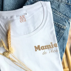 Broderie mamie prénom(s) personnalisé(s