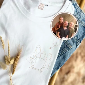 Broderie Line Art illustration