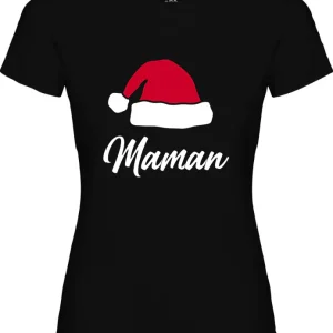 Tee-shirt Noël Femme prénom