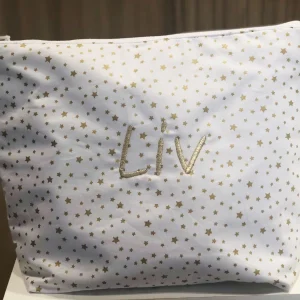 Trousse de toilette personnalisée Golden stars