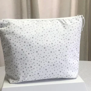 Trousse de toilette personnalisée Silver stars